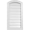 Ekena Millwork Arch Top Surface Mount PVC Gable Vent: Non-Functional, w/2"W x 1-1/2"P Brickmould Frame, 16"W x 28"H GVPAR16X2802SN - alternate 1